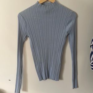 Acne Studios ribbed mock neck top size M